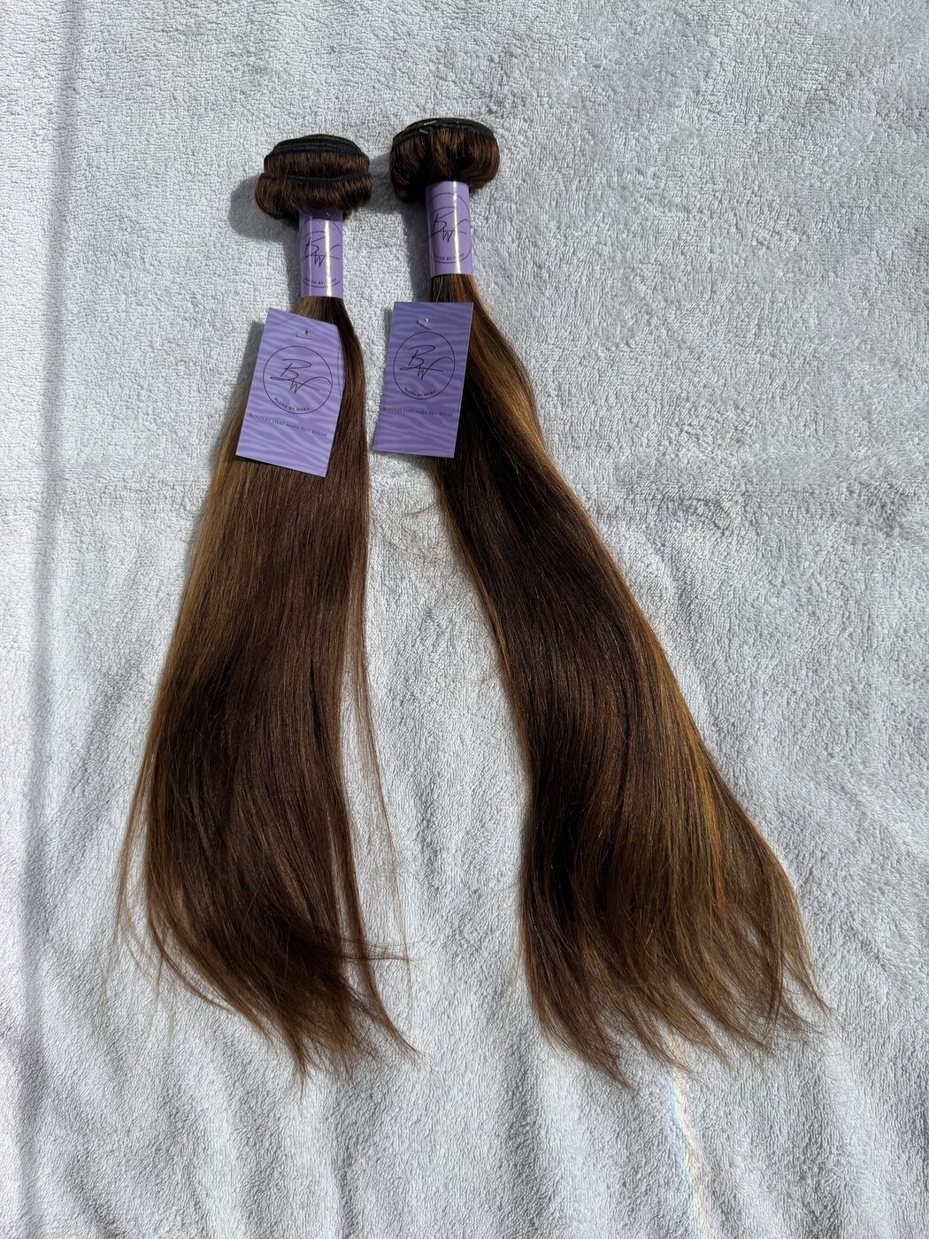 Chocolate Brown Straight Bundles